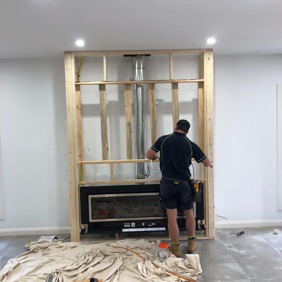 Installing a gas log fire in Melbourne